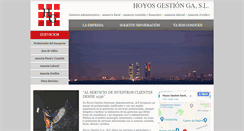 Desktop Screenshot of hoyosgestion.com